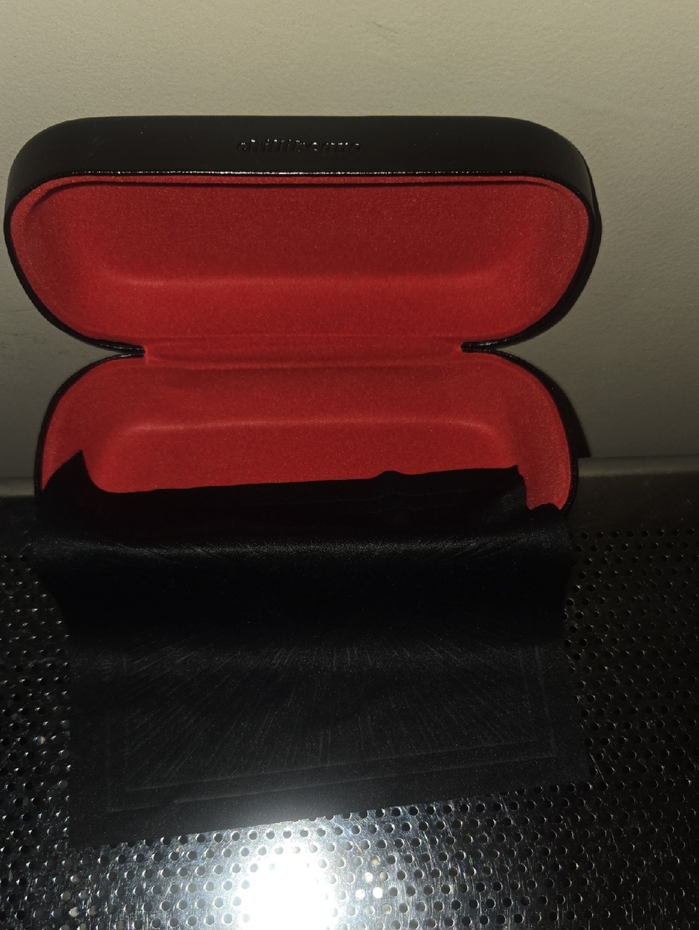 Star Wars Black Glasses Case with Red Interior
